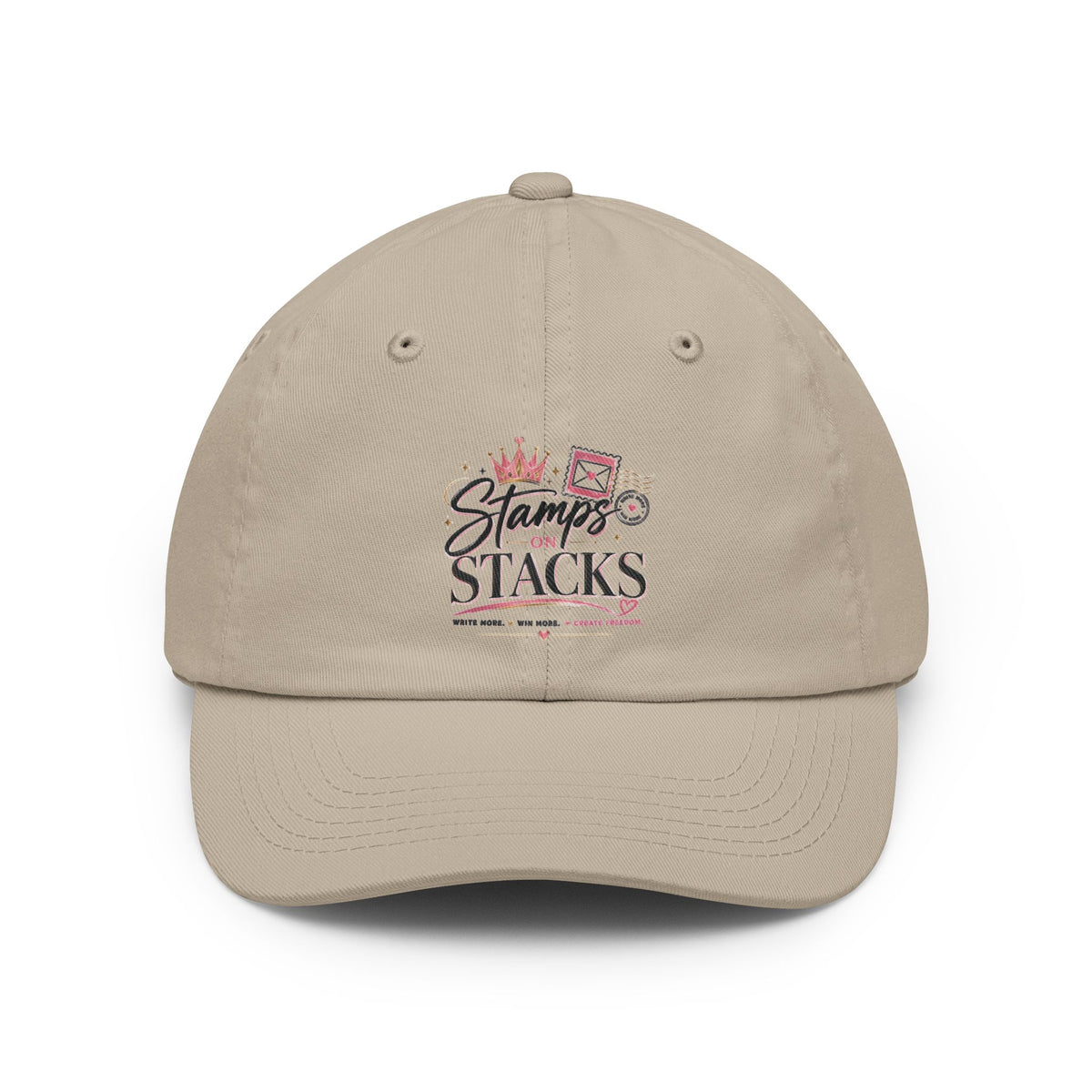 Dad Hat – “Stamps on Stacks” Crafting Logo Embroidered Cap