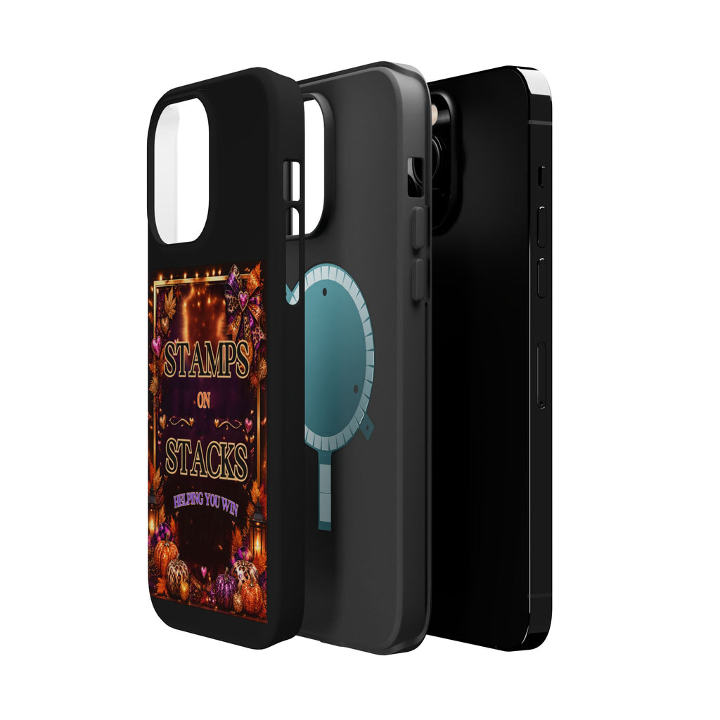 Stamps on Stacks Fall iPhone Case – Helping You Win