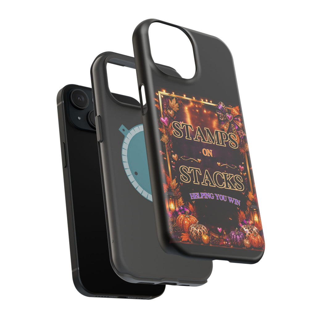 Stamps on Stacks Fall iPhone Case – Helping You Win