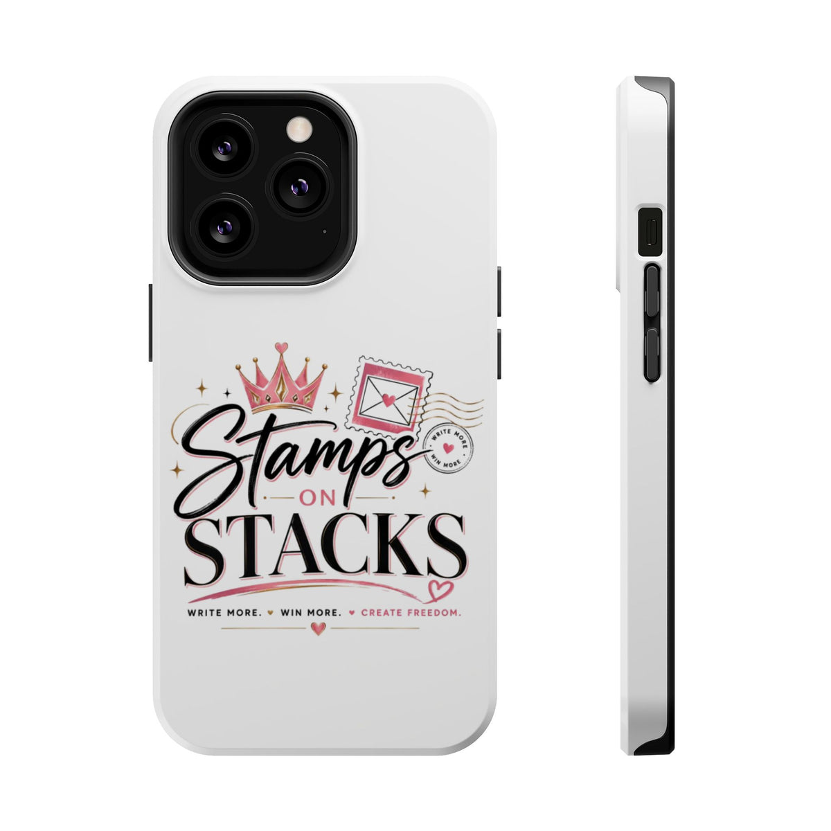 Stamps on Stacks Signature Logo Phone Case