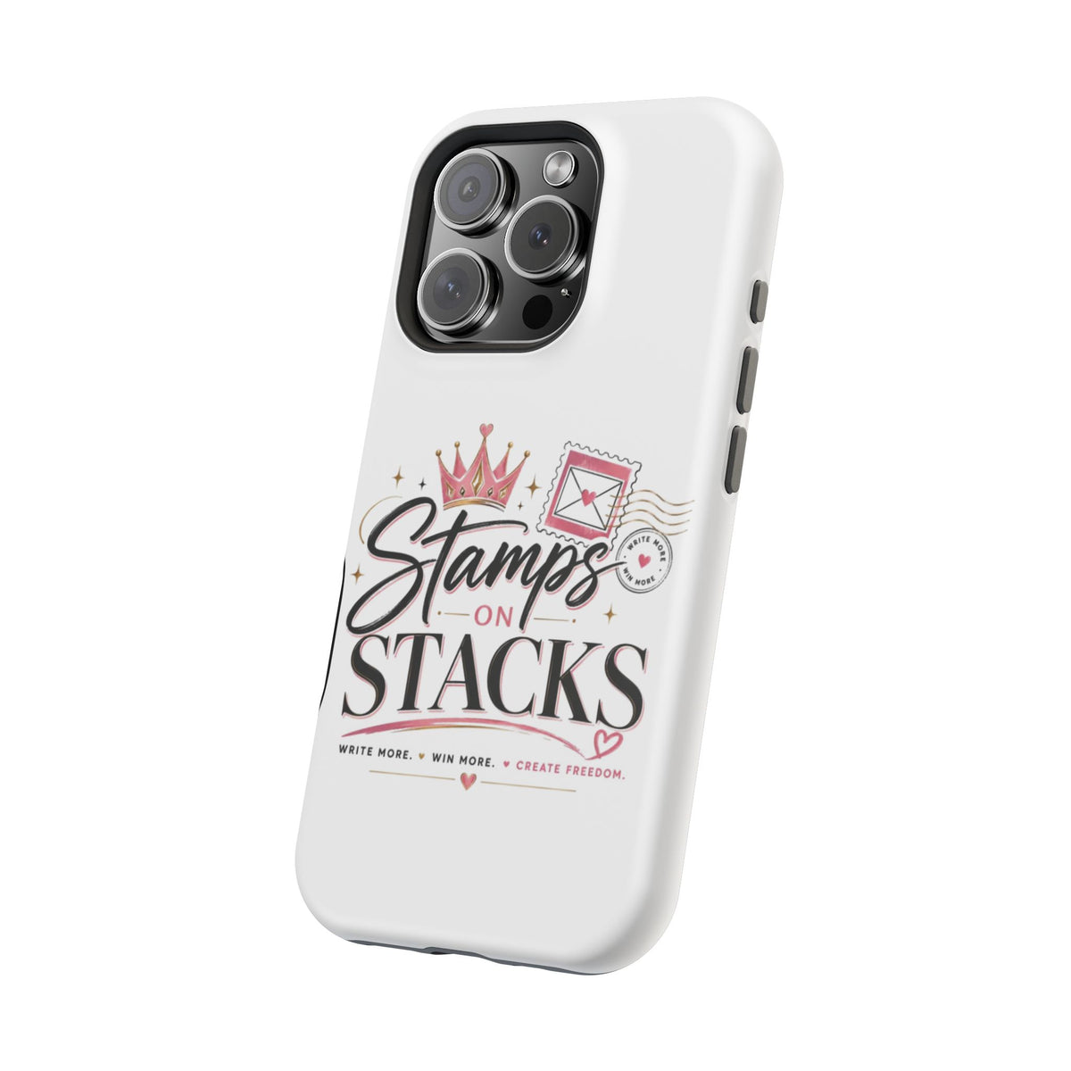 Stamps on Stacks Signature Logo Phone Case