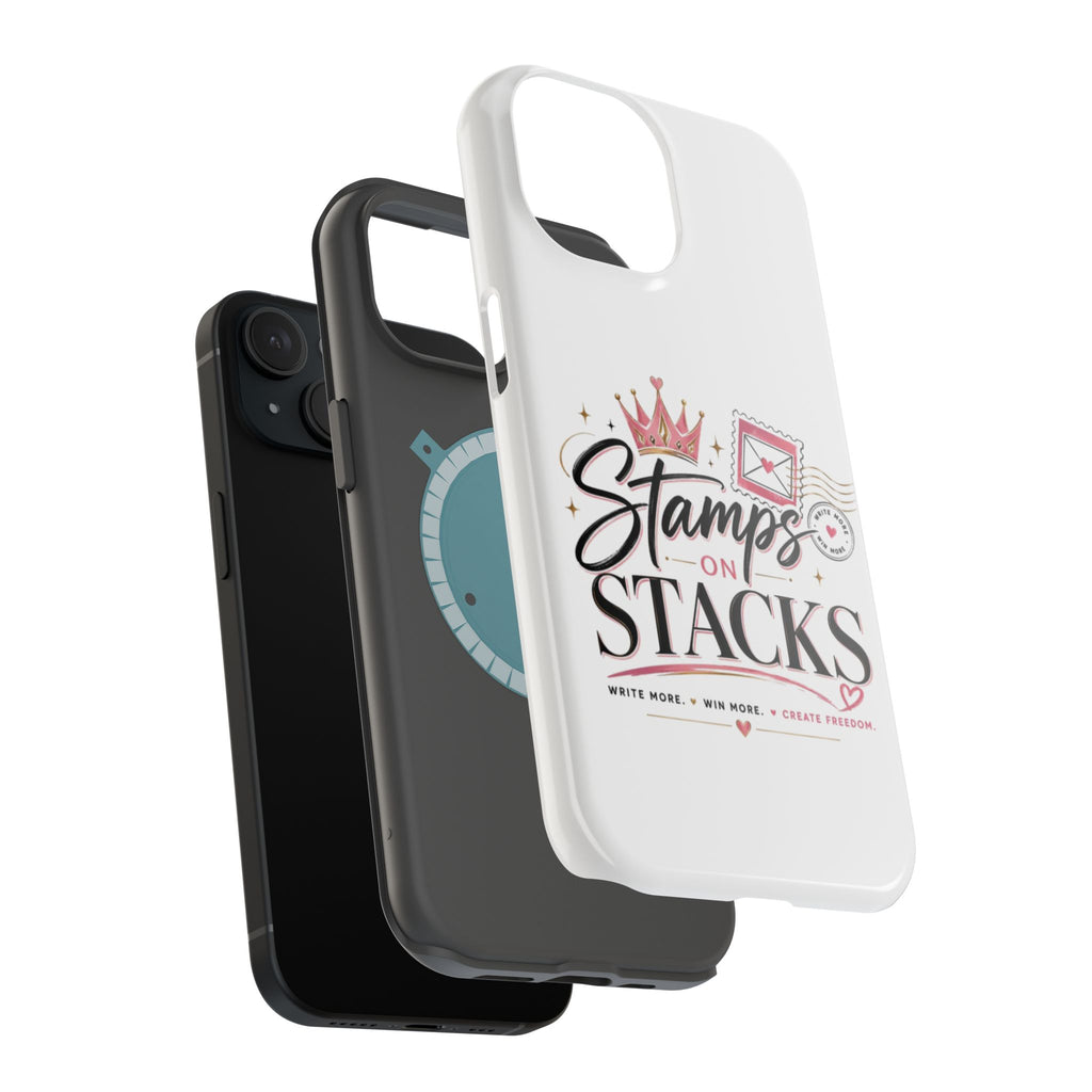 Stamps on Stacks Signature Logo Phone Case