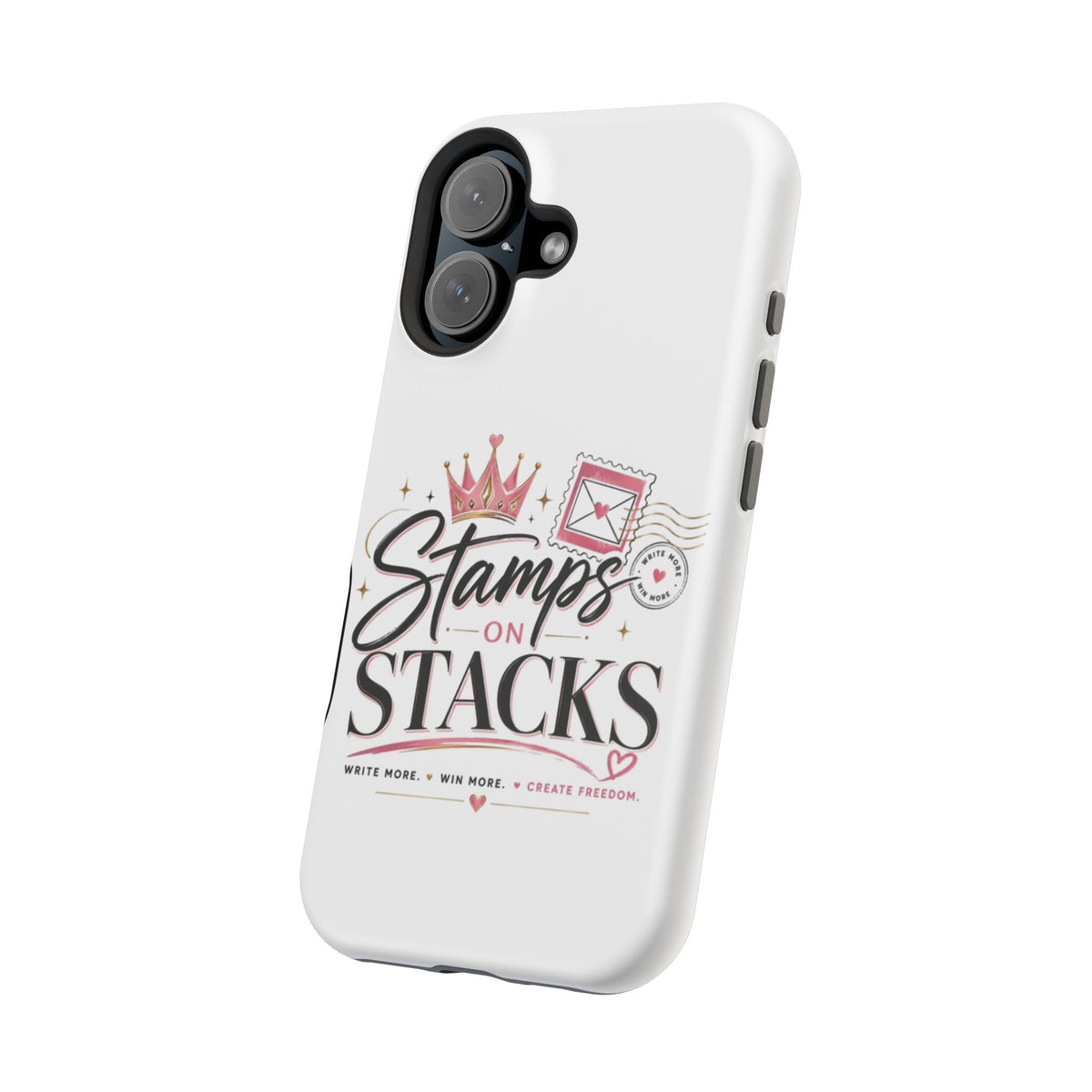 Stamps on Stacks Signature Logo Phone Case