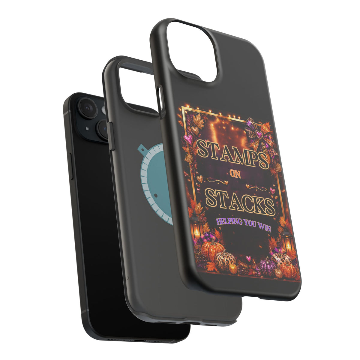 Stamps on Stacks Fall iPhone Case – Helping You Win