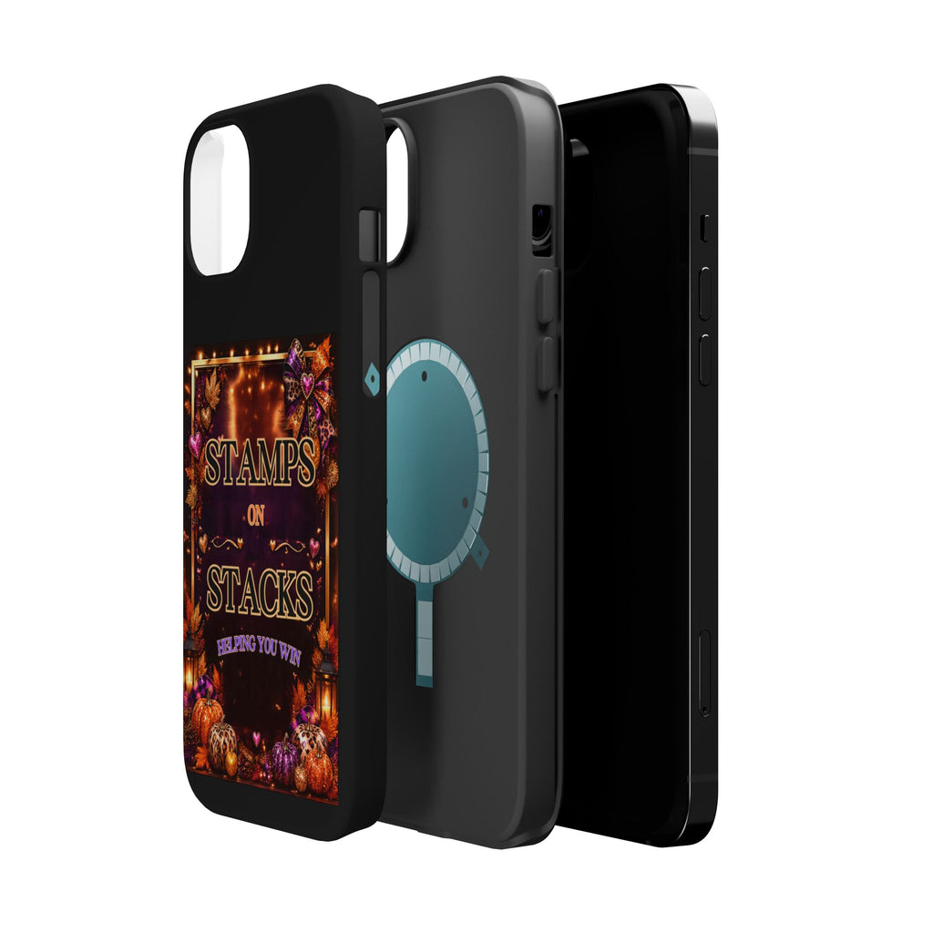 Stamps on Stacks Fall iPhone Case – Helping You Win