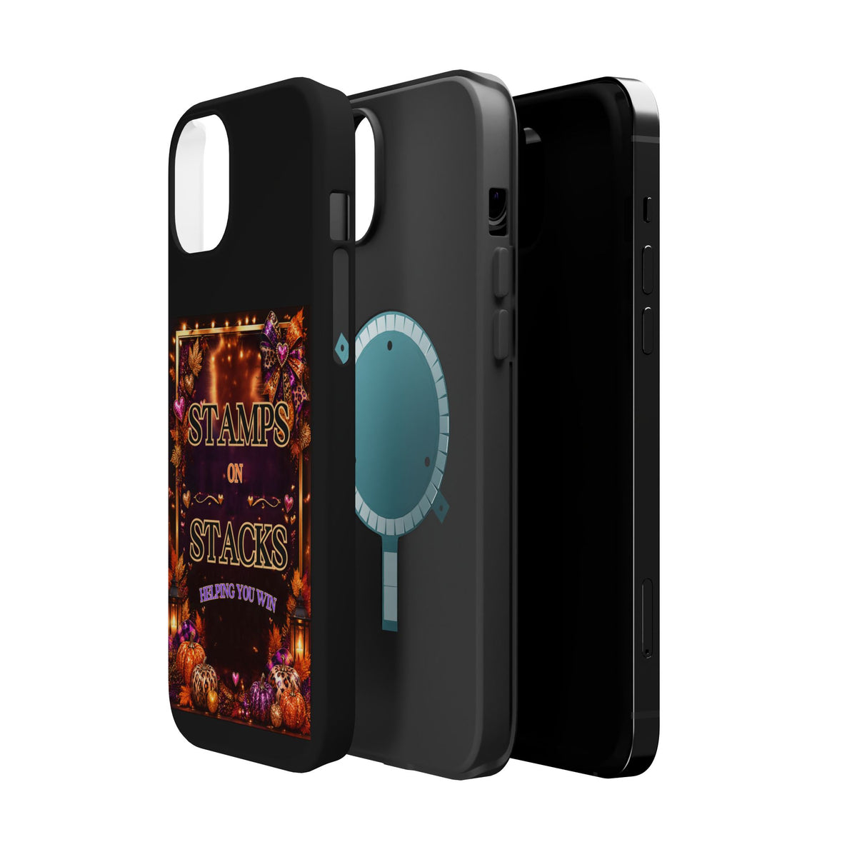 Stamps on Stacks Fall iPhone Case – Helping You Win