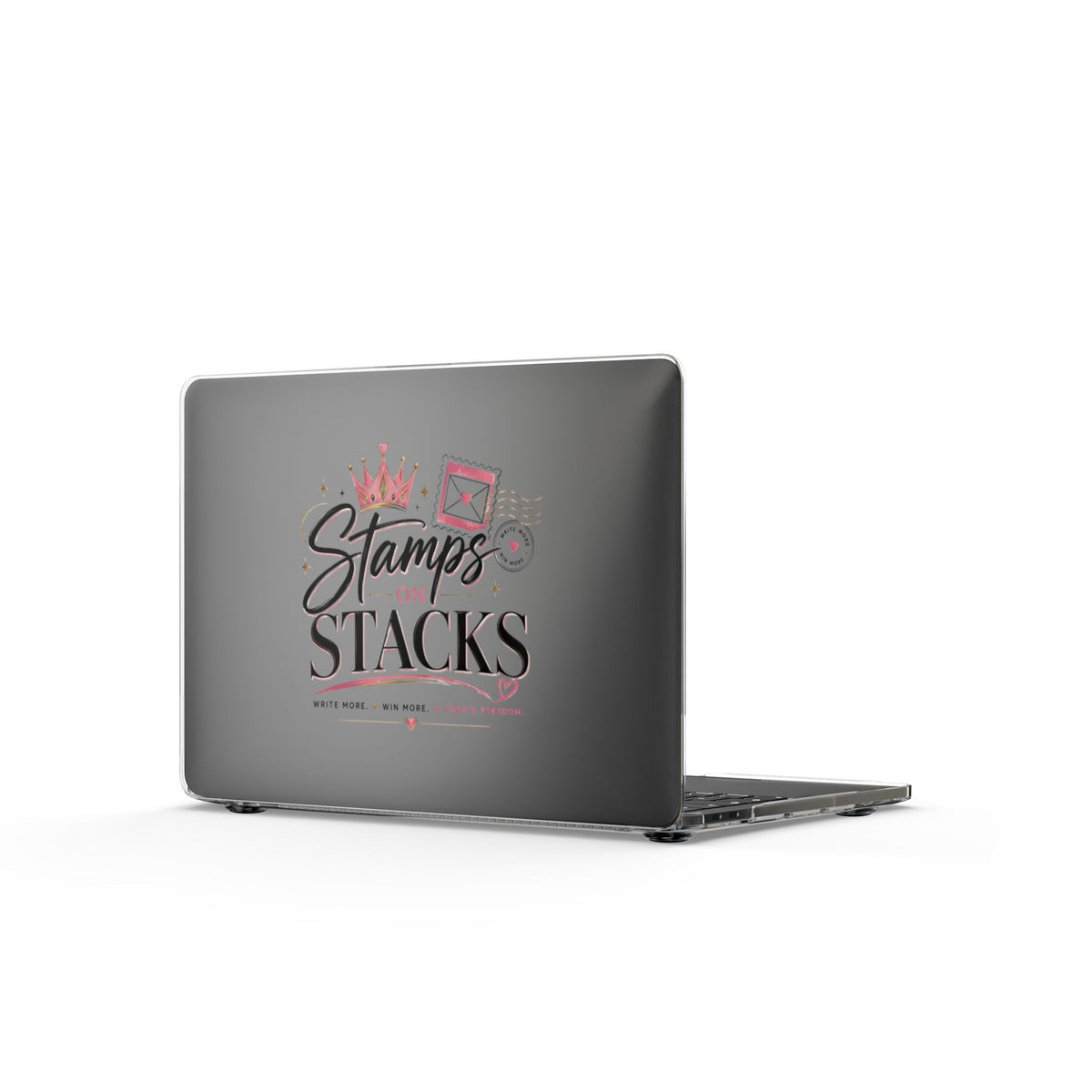 Stamps on Stacks Signature Logo MacBook Case